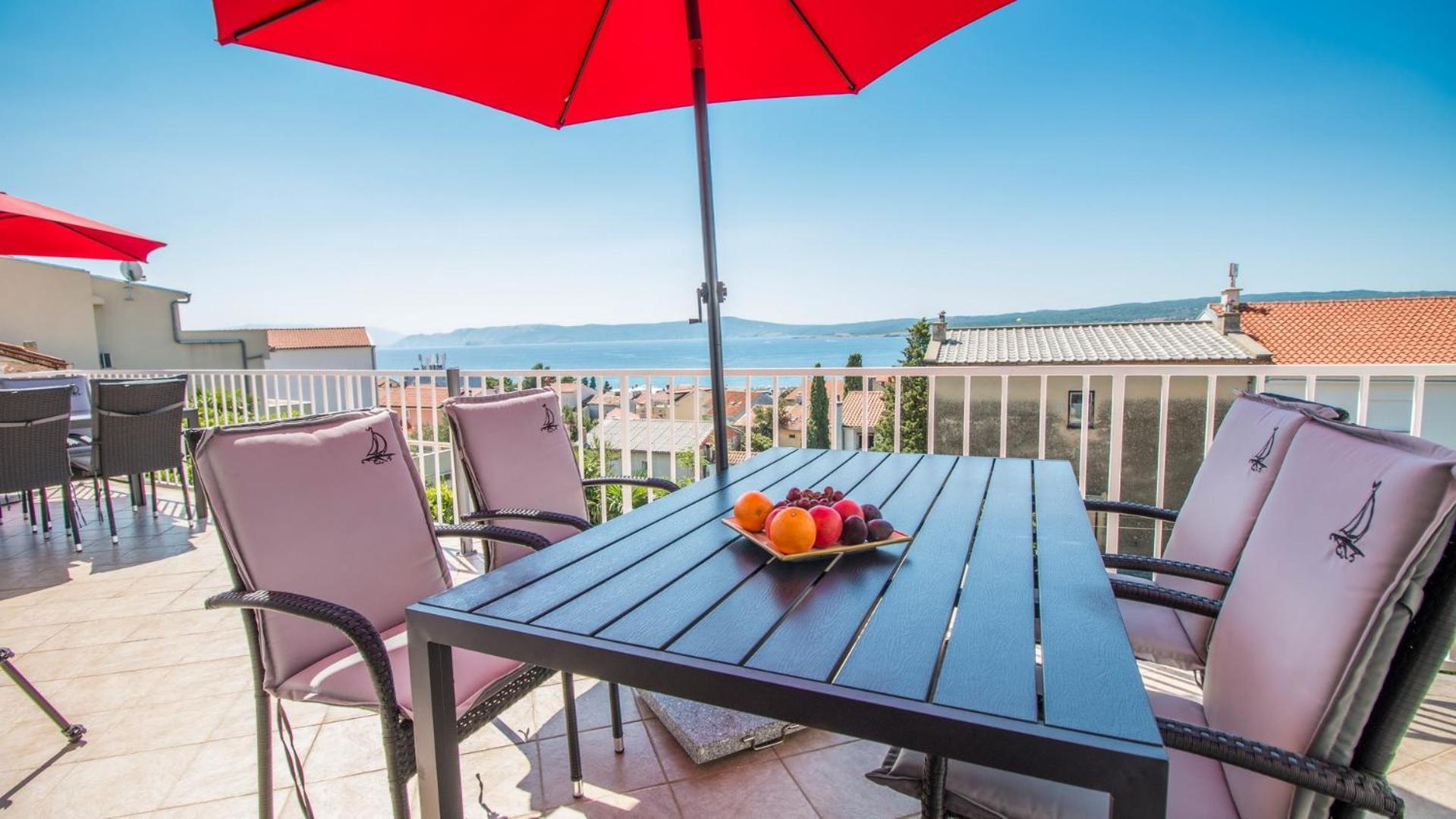 Nikola Apartmani Crikvenica Esterno foto